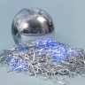 Шар 3D (33''/84 см) Сфера, Серебро - в магазине «ШарикClub»