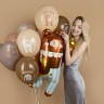 Шар (12''/30 см) Нежные зверята, Ассорти, пастель, 2 ст - в магазине «ШарикClub»