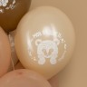 Шар (12''/30 см) Нежные зверята, Ассорти, пастель, 2 ст - в магазине «ШарикClub»