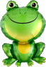 Шар (33''/84 см) Фигура, Лягушка, Зеленый - в магазине «ШарикClub»