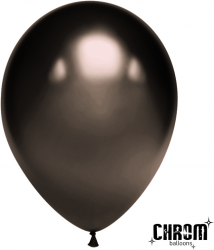 Шар (12''/30 см) Черный графит, хром