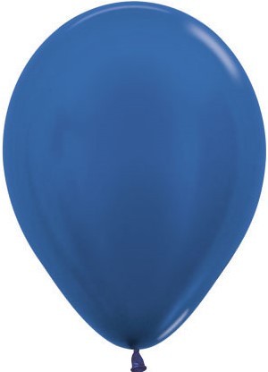 Шар (12''/30 см) Синий (540), металлик