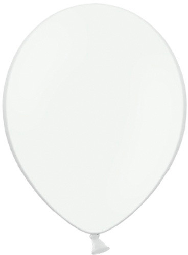 Шар (12''/30 см) Белый, пастель - в магазине «ШарикClub»