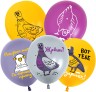 Шар (12''/30 см) Голуби, Ассорти, пастель, 2 ст - в магазине «ШарикClub»