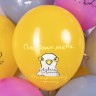 Шар (12''/30 см) Голуби, Ассорти, пастель, 2 ст - в магазине «ШарикClub»