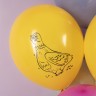 Шар (12''/30 см) Голуби, Ассорти, пастель, 2 ст - в магазине «ШарикClub»