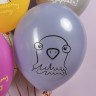 Шар (12''/30 см) Голуби, Ассорти, пастель, 2 ст - в магазине «ШарикClub»