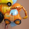 Шар (33''/84 см) Фигура, Экскаватор