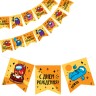 Гирлянда Флажки, Игра Среди Нас, С Днем Рождения!, 300 см