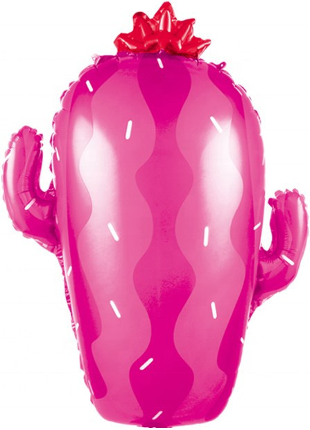 Шар (29''/74 см) Фигура, Кактус, Розовый - в магазине «ШарикClub»