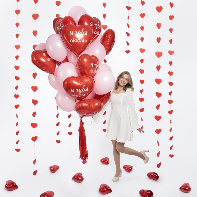 Фонтан "Я люблю тебя!" - в магазине «ШарикClub»